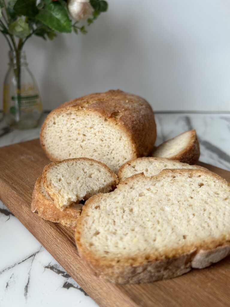 Белый безглютеновый хлеб на закваске рецепт